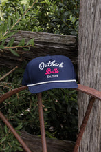 Load image into Gallery viewer, Navy Belle Snapback