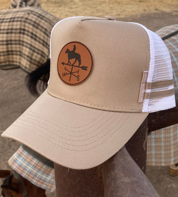 Light Brown Outback Belle Trucker Cap