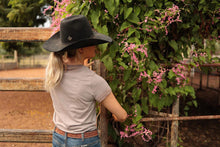 Load image into Gallery viewer, Dusty Belle Light Brown Tee