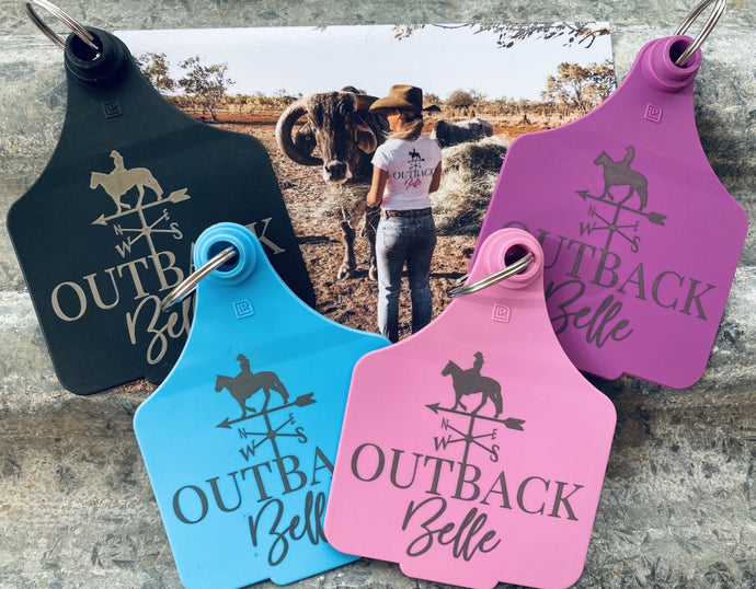 Outback Belle Keyrings